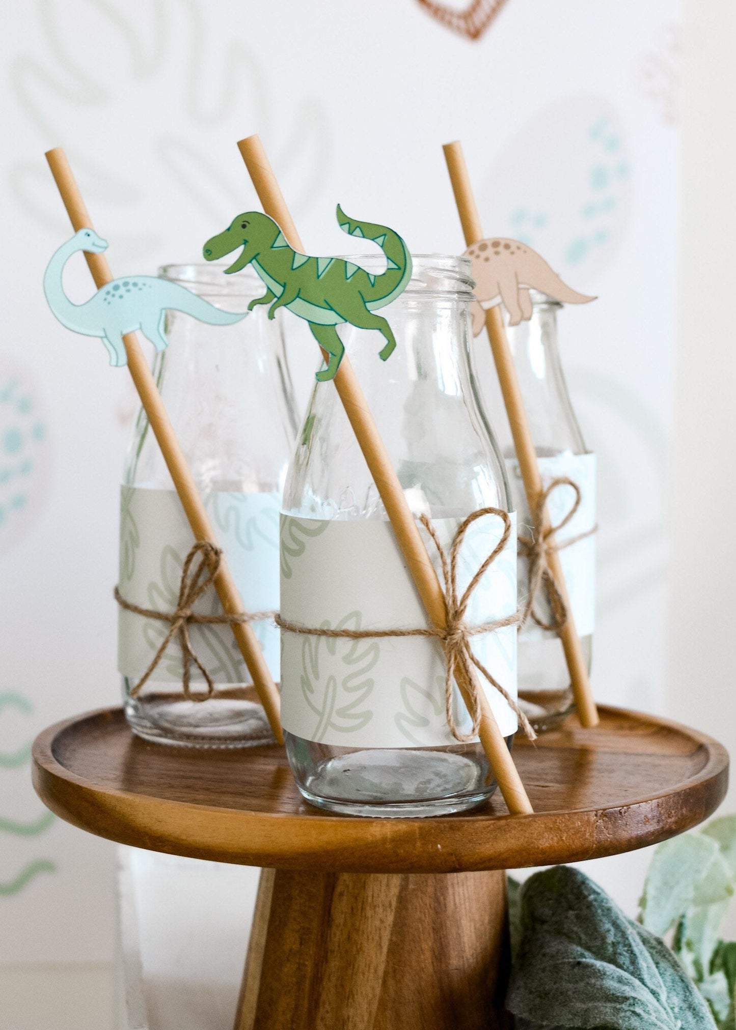 Dinosaur Paper Straws