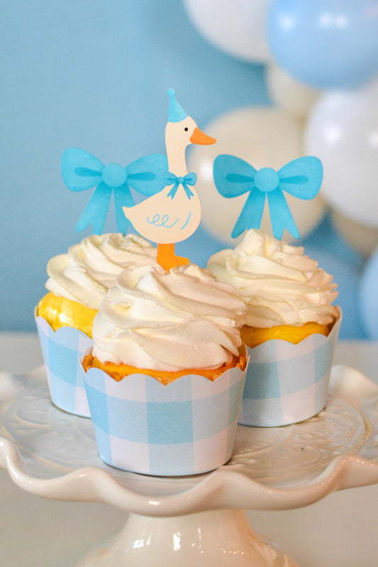 One Silly Goose Cupcake Toppers