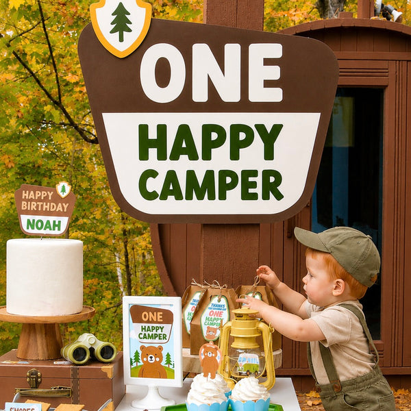 One Happy Camper Party