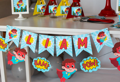 Superhero Garland, view 5