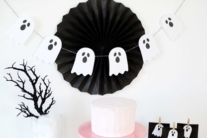 Ghost Halloween Garland, view 4