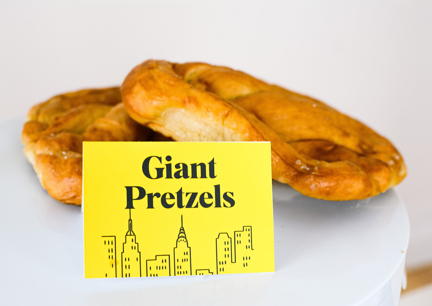 Personalized New York Tent Cards