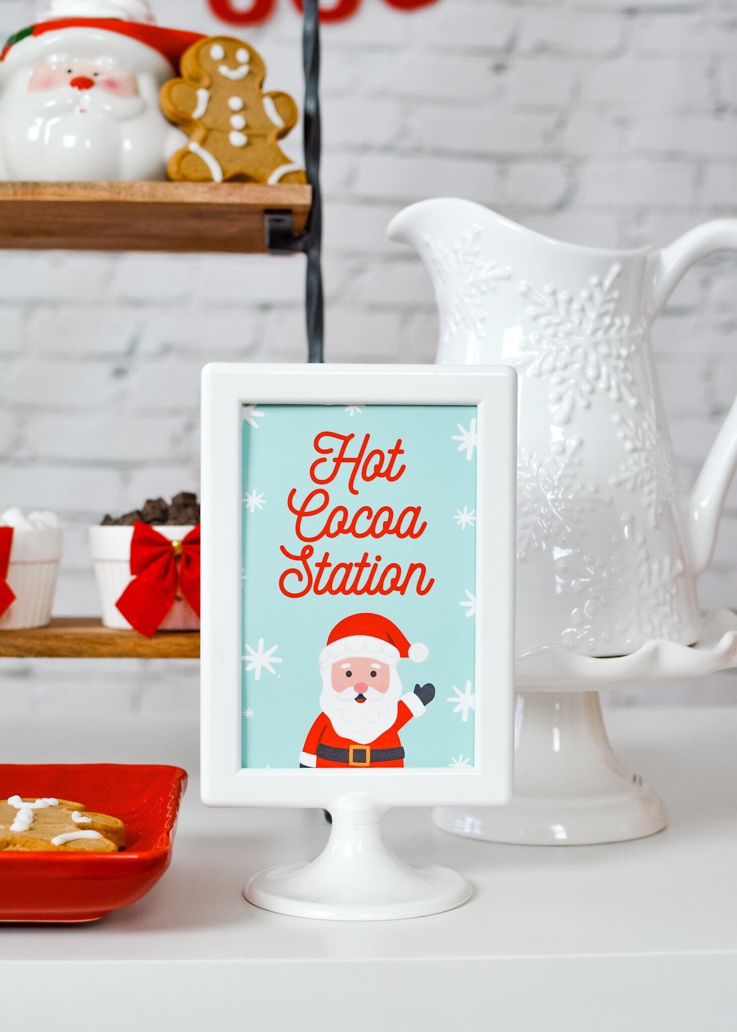 Hot Cocoa Station Sign