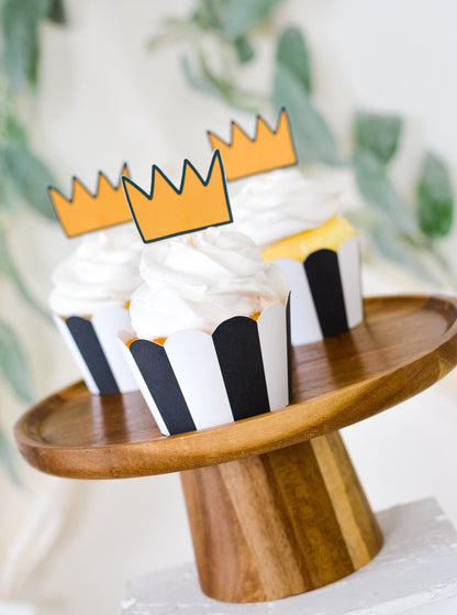 Wild Things Cupcake Toppers, set of 5, view 3