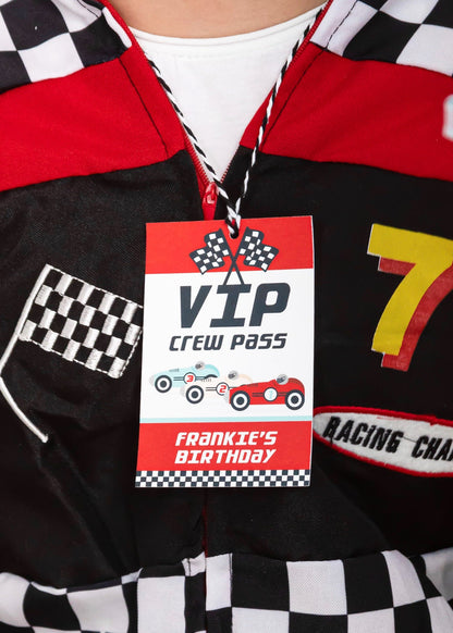 Personalized Race Car VIP Passes, view 4