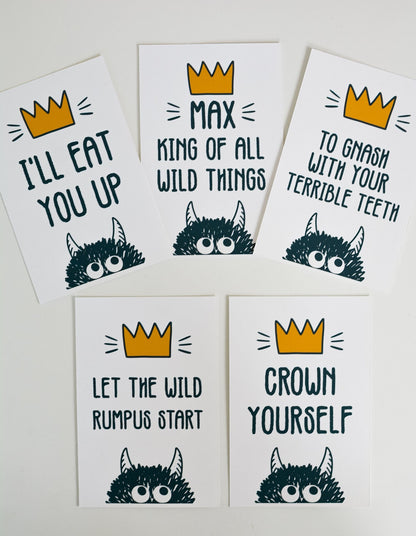 Personalized Wild Things Sign, view 4