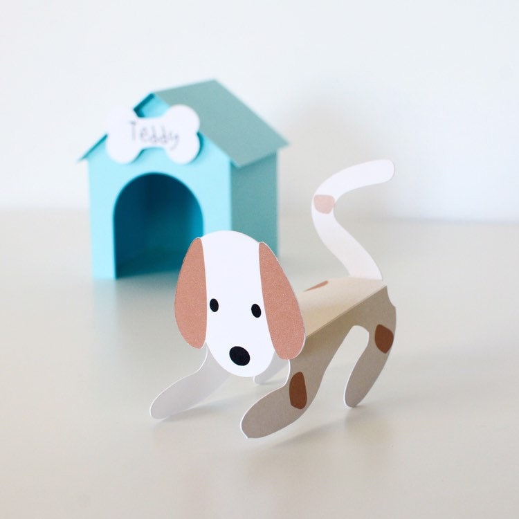 Printable Adopt a Puppy Activity Template