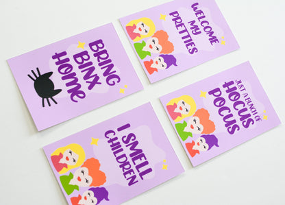 Bring Binx Home Sign for a Halloween birthday party, view 3