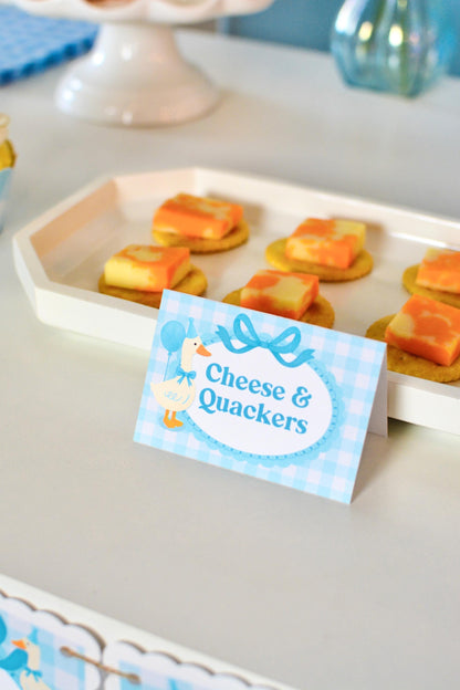 One Silly Goose Tent Cards, set of 4, view 2