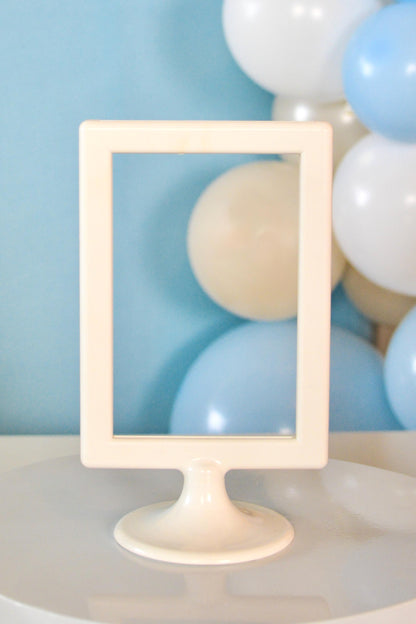White Tabletop Picture Frame 4x6, view 2