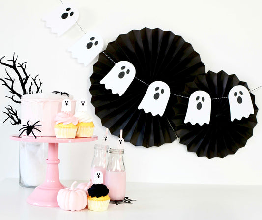 Ghost Halloween Garland