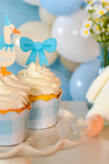 One Silly Goose Cupcake Toppers, set of 5, view 4