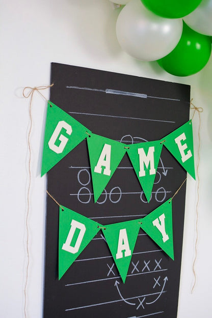 Football Game Day Party Banner, view 3