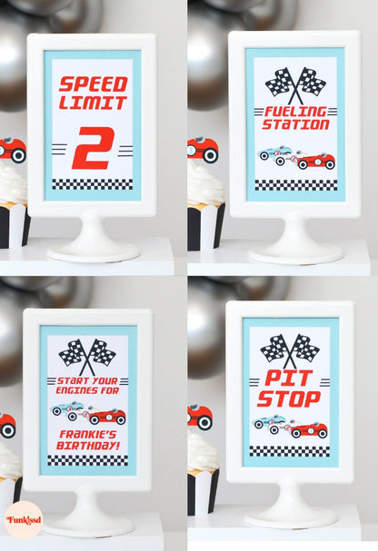 Personalized Race Car Party Bundle, view 8