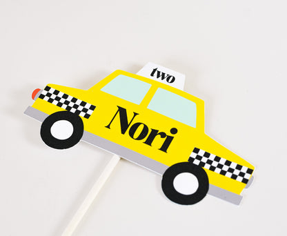 New York Taxi Cake Topper, view 3