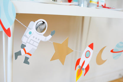 Outer Space Party Garland, view 4