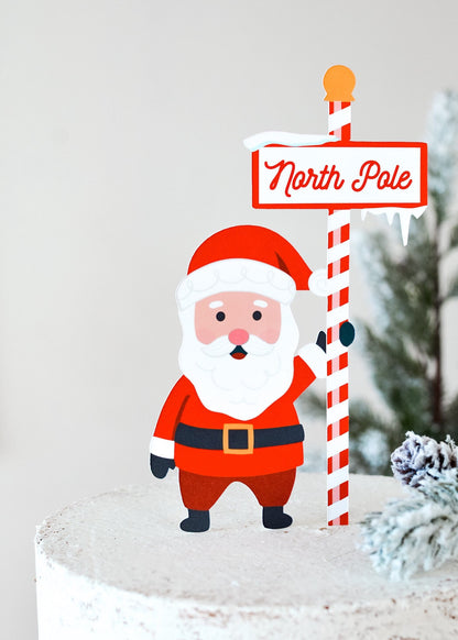 Santa Claus Cake Topper, view 4