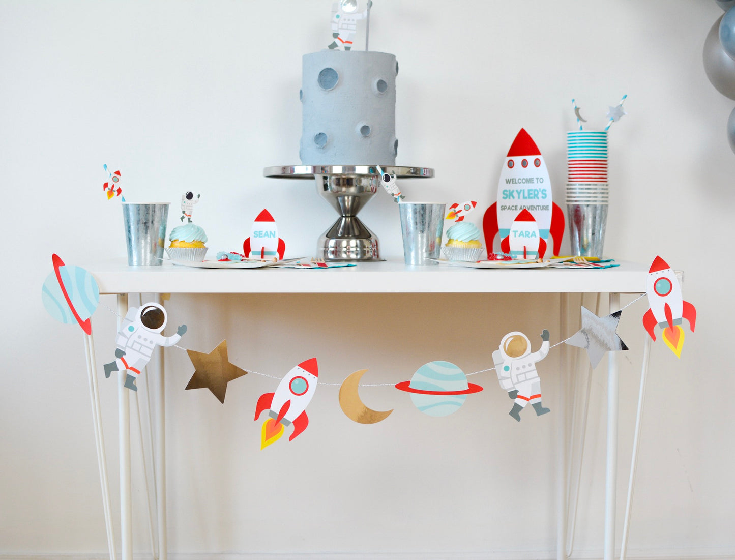Outer Space Party Garland