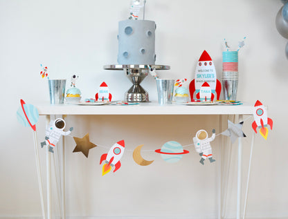 Outer Space Party Garland, view 5