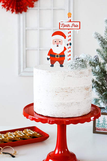 Santa Claus Cake Topper, view 2