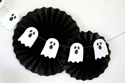 Ghost Halloween Garland, view 2