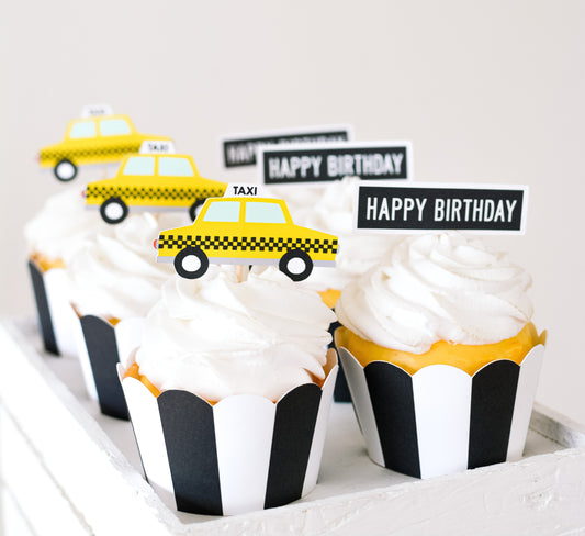 New York City Cupcake Toppers