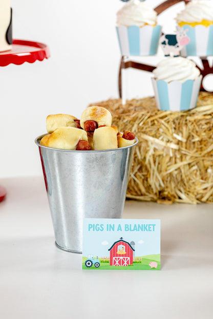 Personalized Farm Tent Cards, set of 4, view 7