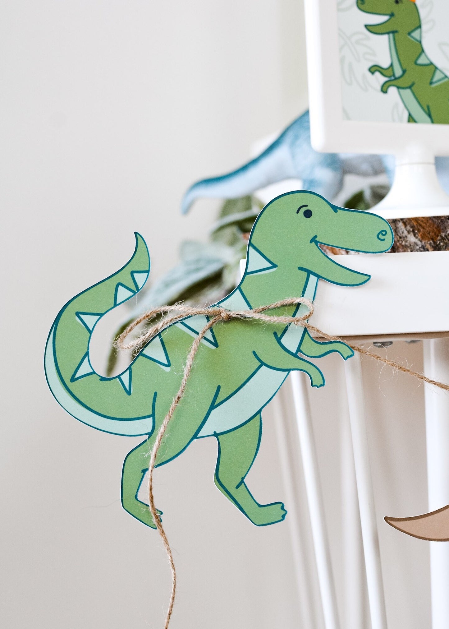 Dinosaur Party Garland