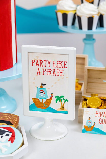 Party Like a Pirate Party Sign