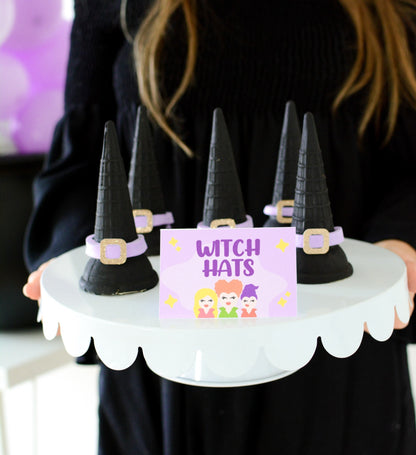 Personalized Hocus Pocus Tent Cards, set of 4, view 2