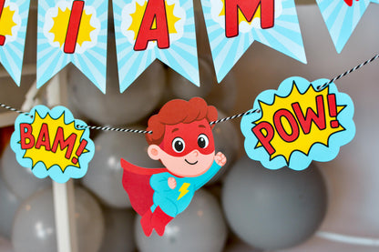 Superhero Garland, view 2