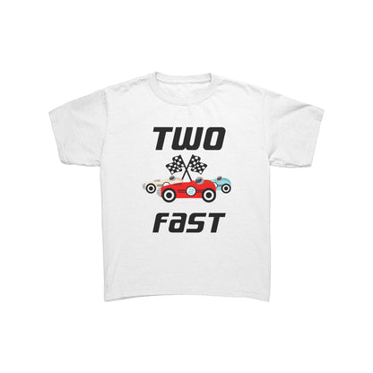 Two Fast Race Car Birthday Shirt, view 6
