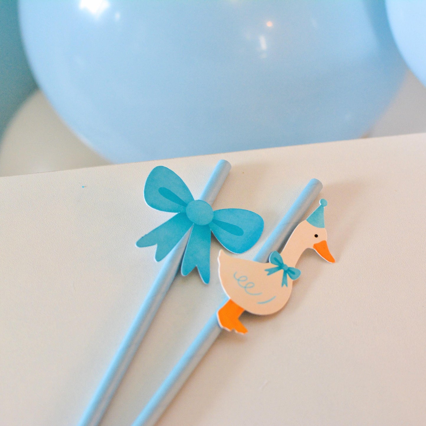 One Silly Goose Paper Straws