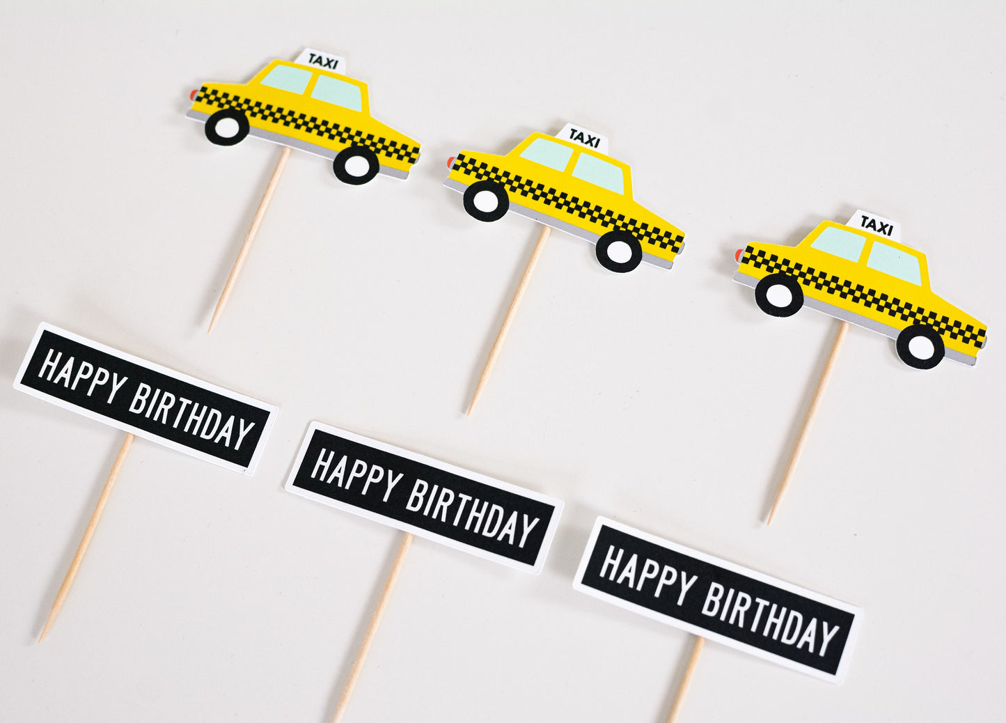 New York City Cupcake Toppers