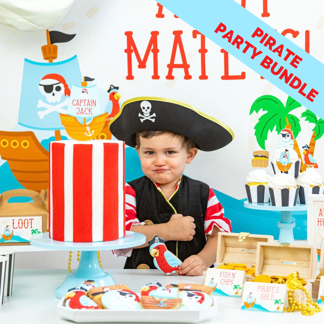 Personalized Pirate Party Bundle cover
