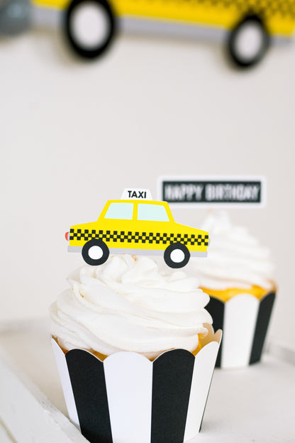 New York City Cupcake Toppers, set of 5, view 5