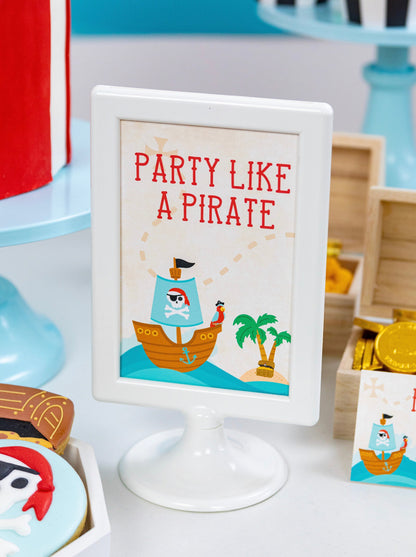Party Like a Pirate Party Sign, view 2