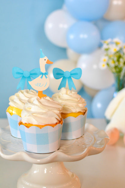 One Silly Goose Cupcake Toppers, set of 5, view 5