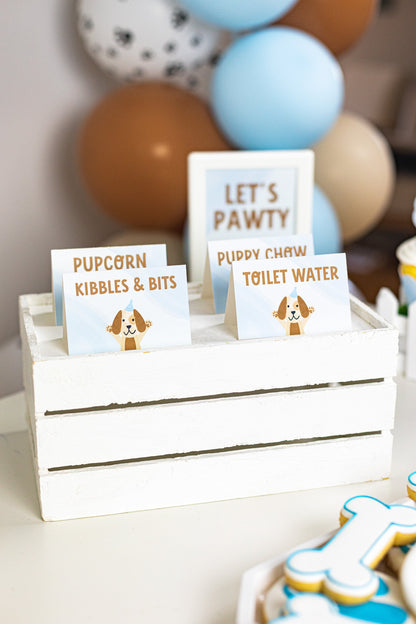 Personalized Puppy Dog Tent Cards, set of 4, view 3