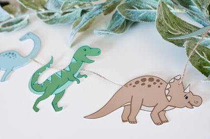 Dinosaur Party Garland, view 3