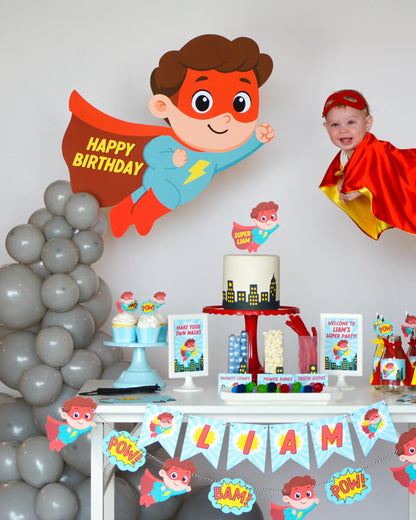 Personalized Welcome Superheroes Sign, view 4