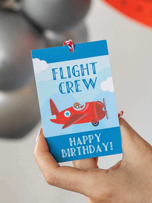 Personalized Vintage Airplane VIP Pass, view 2