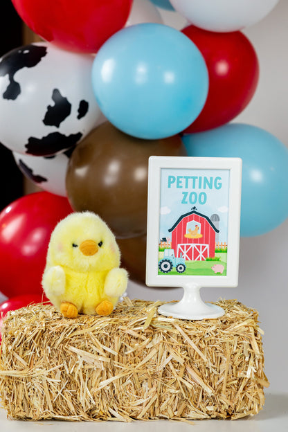 Petting Zoo Farm Party Sign, view 3