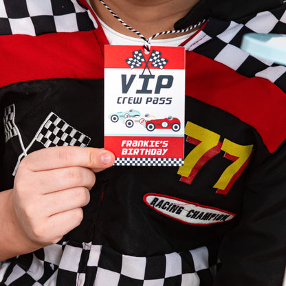 Personalized Race Car VIP Passes, view 6