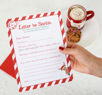 Printable Personalized Santa Letter Kit