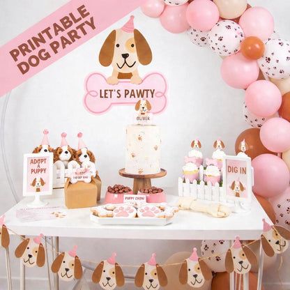 Pink Puppy Dog Party Bundle