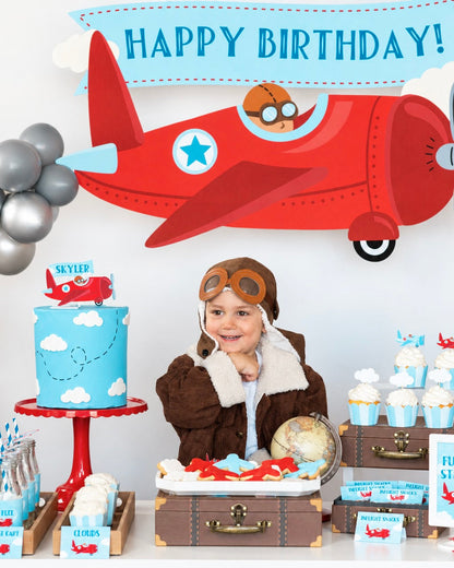 Real Vintage Airplane Party photo