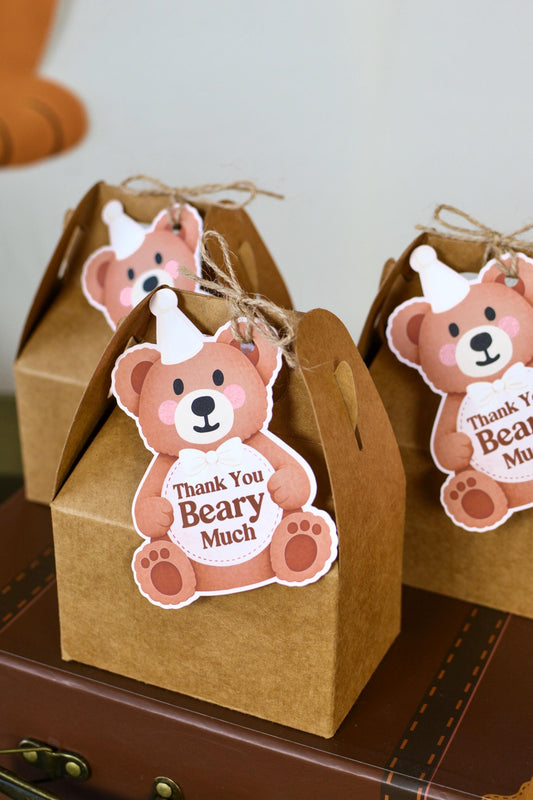 Thank You Beary Much Gift Tags