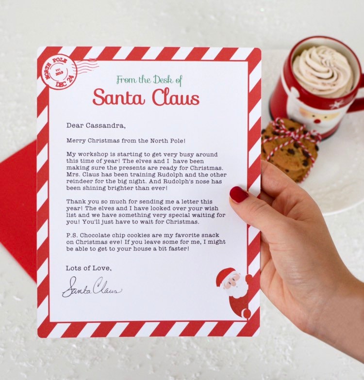 Personalized Santa Letter Kit