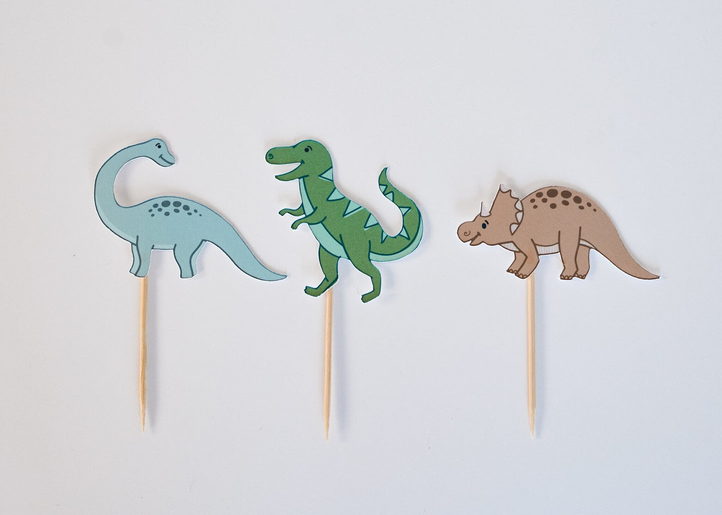 Dinosaur Cupcake Toppers